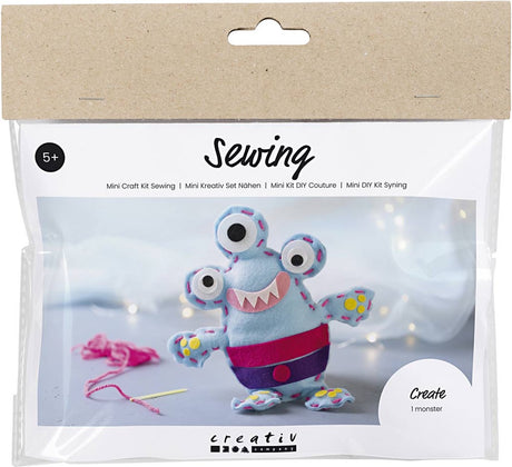 Creativ Company Mini Hobbyset Sying Felt Monster