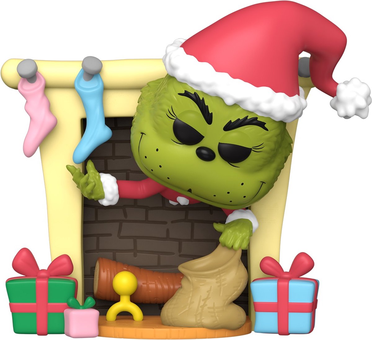 Funko pop deluxe: how the grinch stjal christmas - grinch with bag pop #35