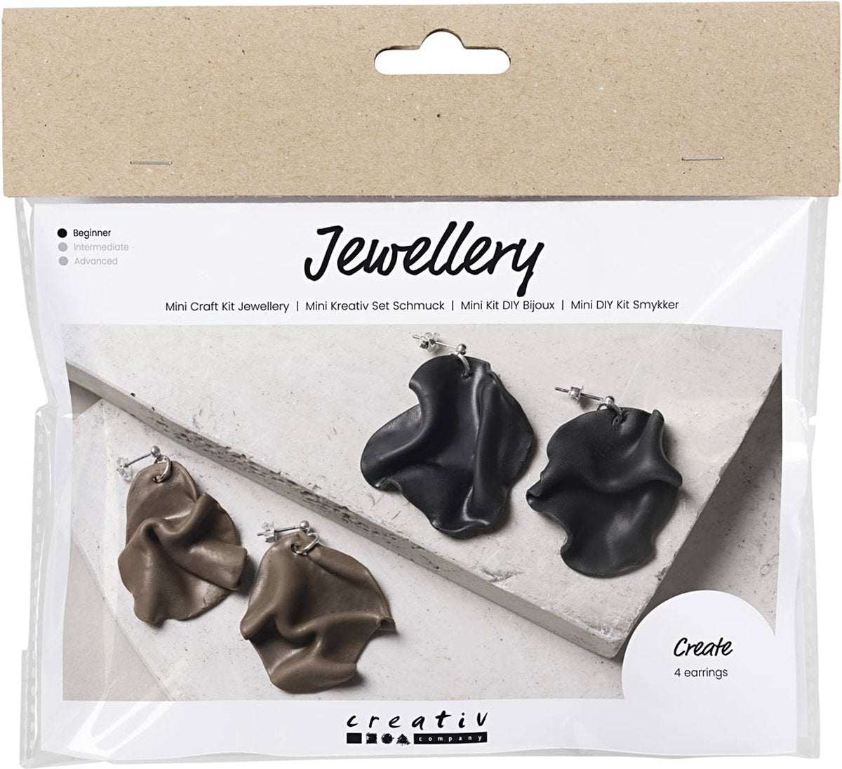 Kreativ virksomhed https: www.cchobby.nl mini-hobbyset-jewelry-curved-earrings-1-box