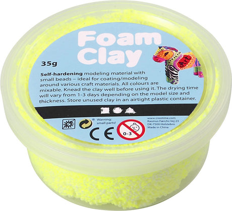 Foam clay ® neon gul 35gr