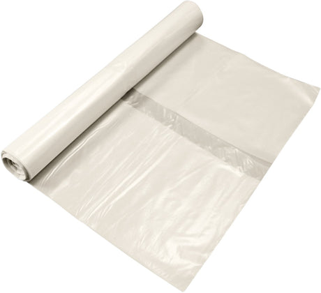 Home it ® transparante afvalzakken 160 liter - 80×125 cm - extra sterke vuilniszakken - scheurvast - 10 stuks zakjes