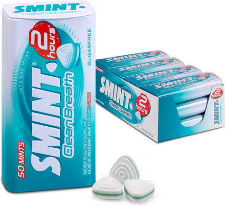 Smint clean breath intens mynte - freshener - sukkerfri - 1x12 stk
