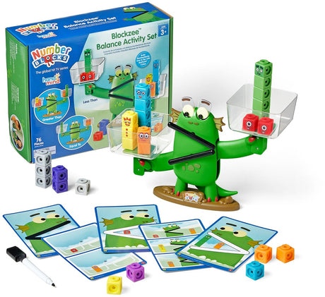 Læringsressourcer numberblocks® blockzee™ balance aktivitetssæt - 3+