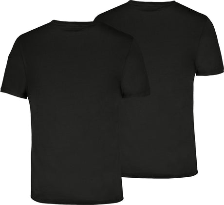 Puma everyday ronde hals t-shirt 2-pack – black – s