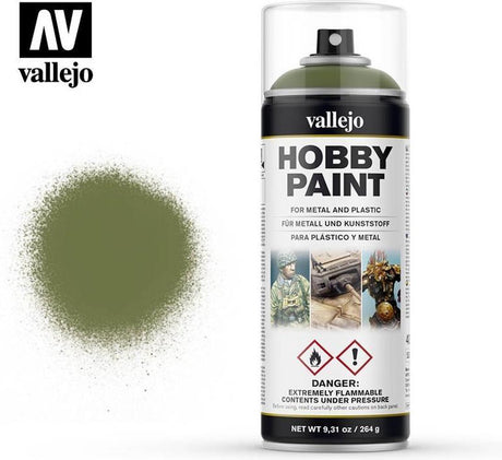 Vallejo val28027 - goblin green primer - spay maling 400 ml