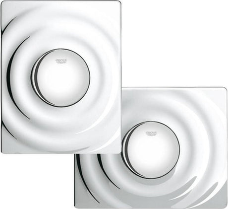 Grohe surf kontrolplade - enkelt skyl - lodret vandret - krom