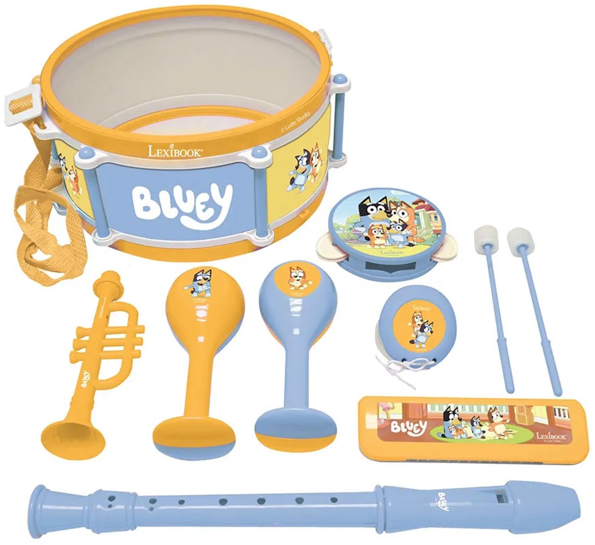 Lexibook bluey musiksæt 7 dele