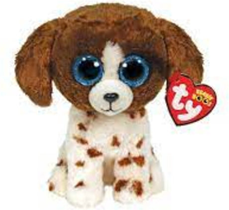 Ty - krammetøj - beanie boos - muddles hund - 15cm