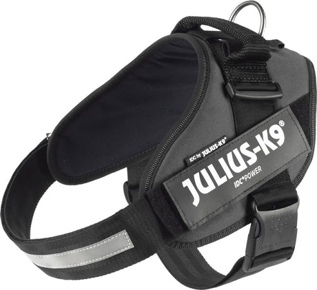 Julius k9 idc strømsele til hund antracit str. 2 71-96 cm