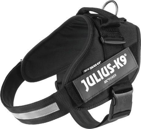 Julius k9 julius-k9 idc strømsele - hundesele - xl - størrelse 2 - sort