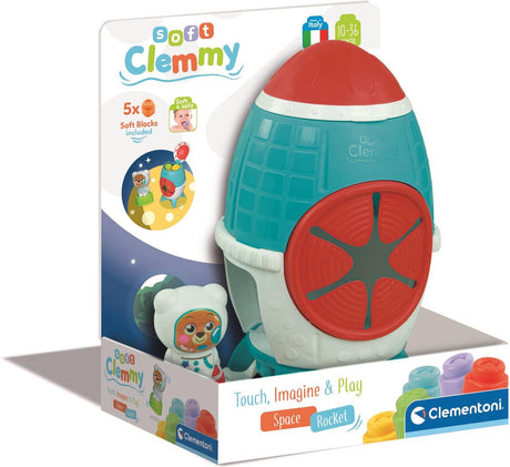 Clementoni baby clemmy - sanseraket med klodser