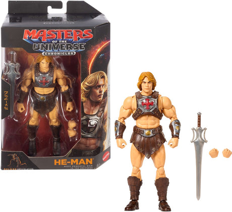 Masters of the universe 2026 filmkrøniker actionfigur He-man actionfigur - 30 bevægelige punkter - skala 1:12
