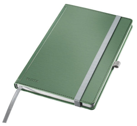 Leitz stil notesbog a5 styret - med hardcover - 100 gram papir - havgrøn