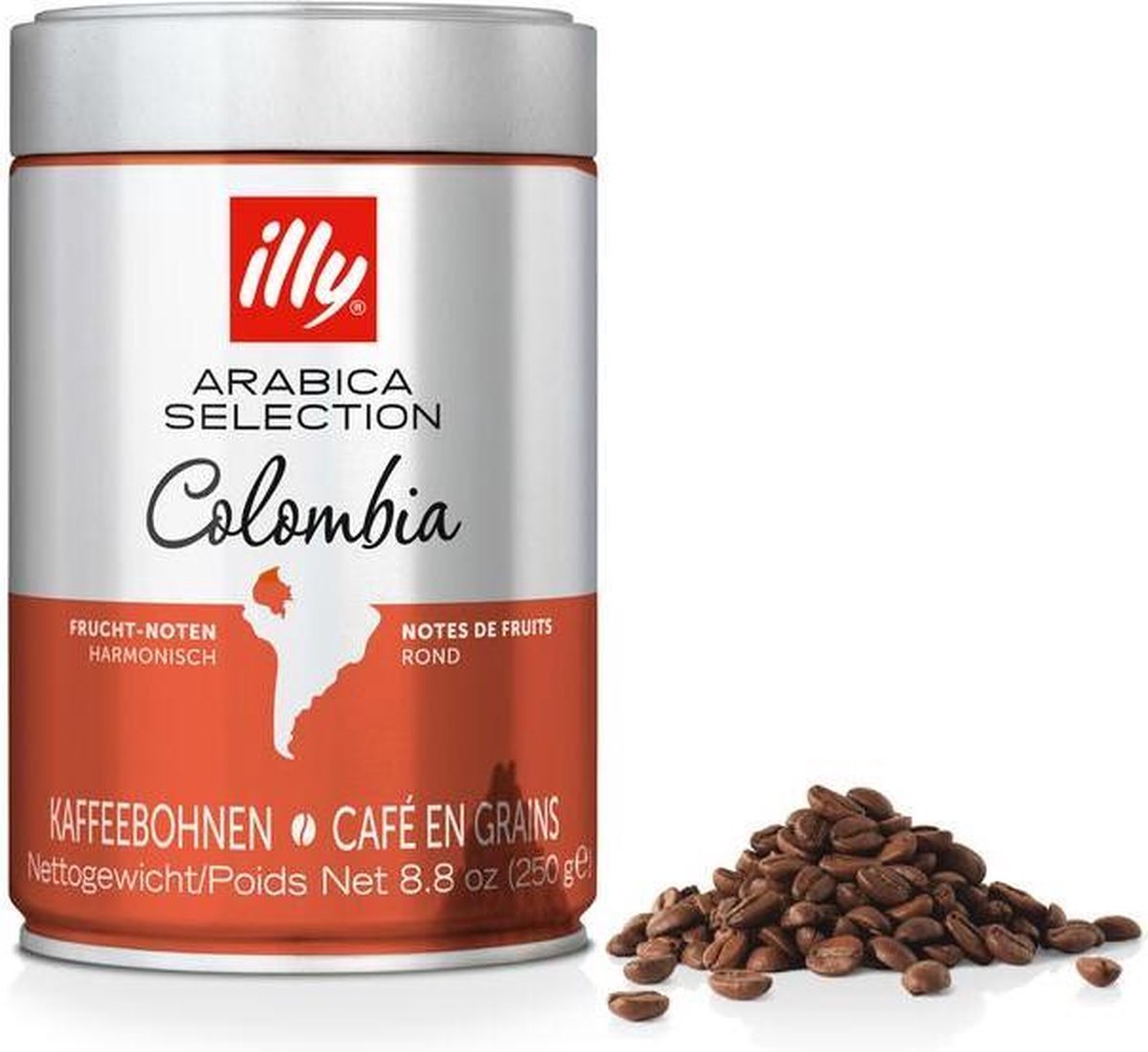 Illy - kaffe colombia 250 g bønner