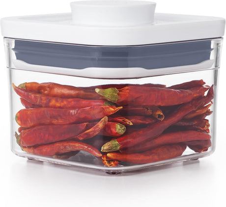 Oxo gode greb - opbevaring kan pop beholder 2,0 lille kvadrat - 0,4 liter