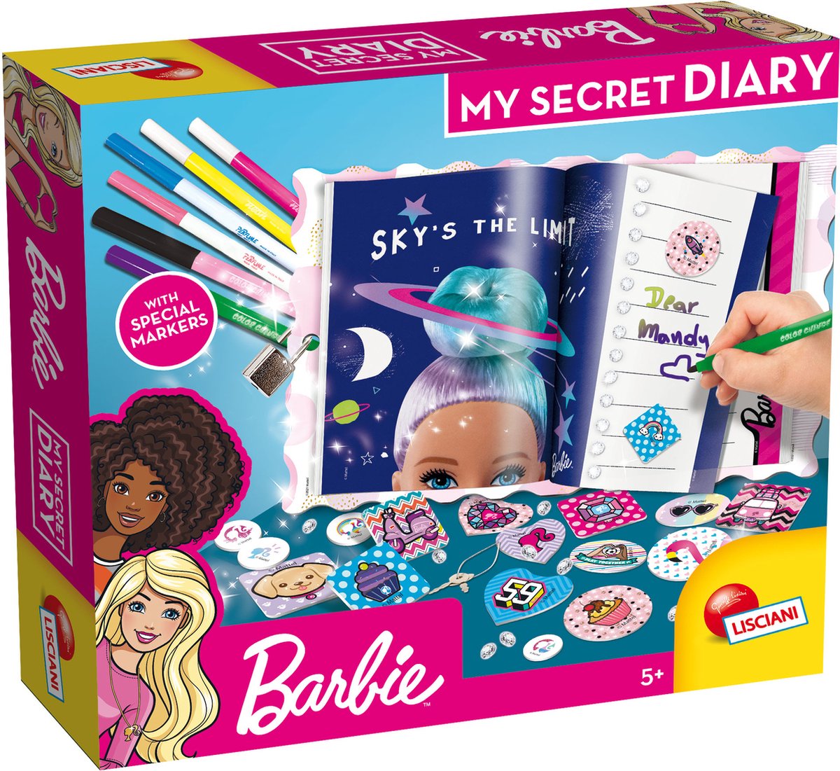 Lisciani barbie min hemmelige dagbog