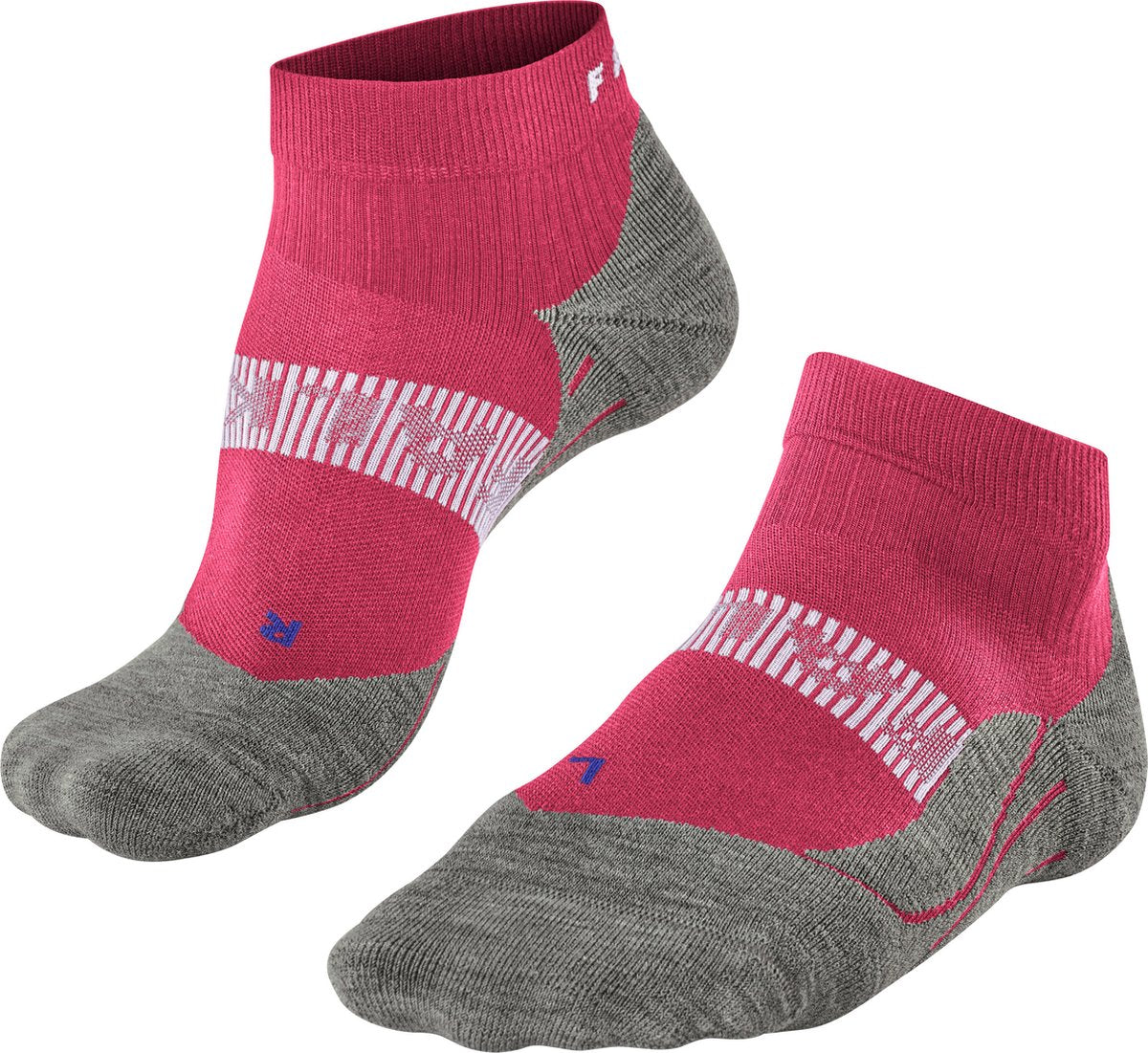 Falke ru4 cool short anti-blister funktionelt materiale løbestrømper dame rød - str. 39-40