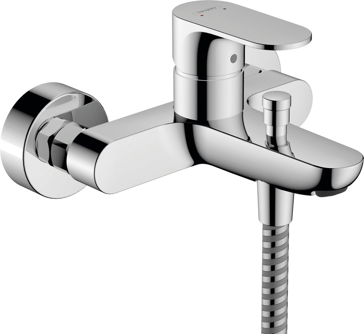Hansgrohe rebris s - badekararmatur - overflademonteret - etgrebsbetjening - krom