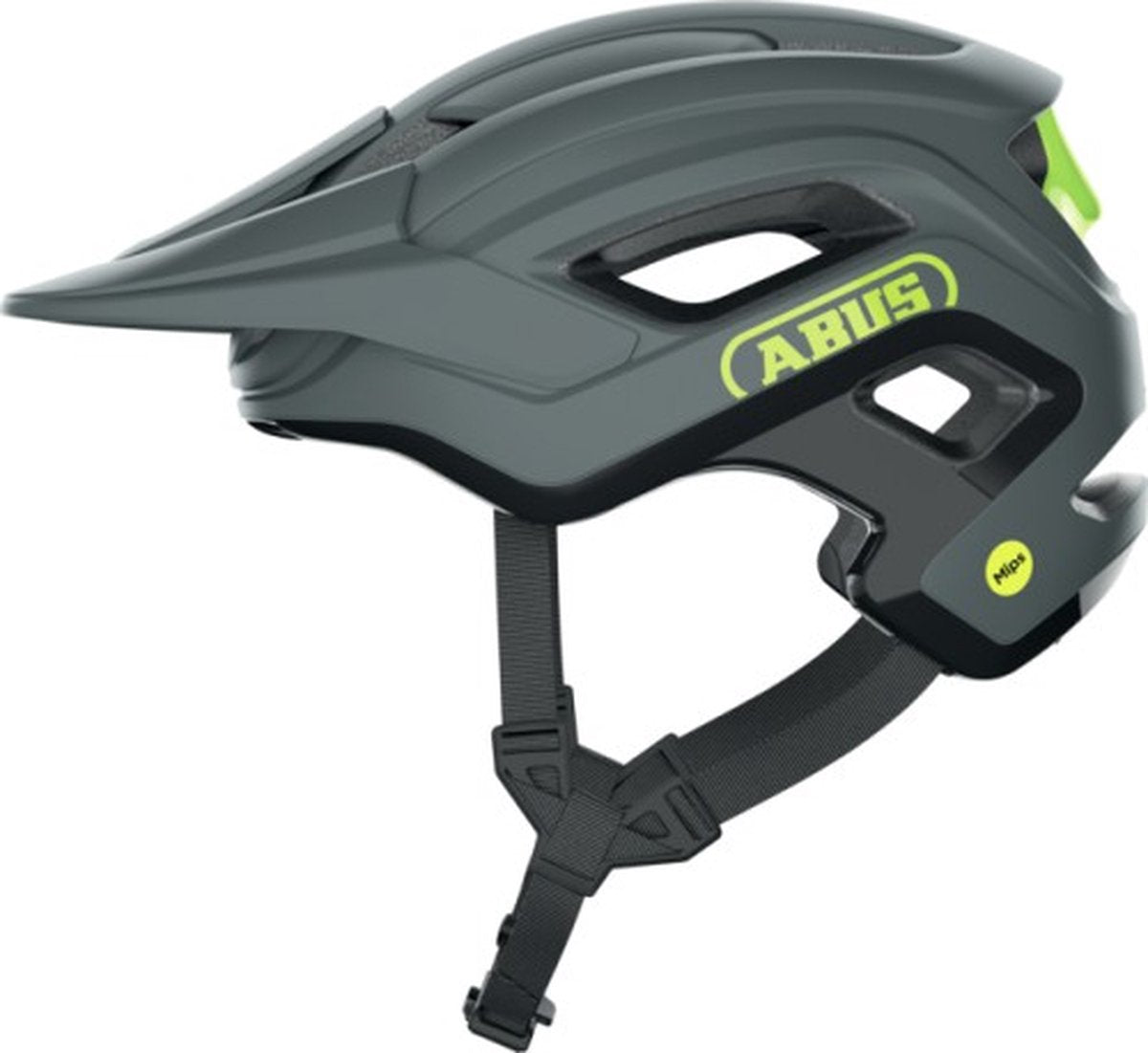 Abus hjelm cliffhanger mips m 54-58 betongrå