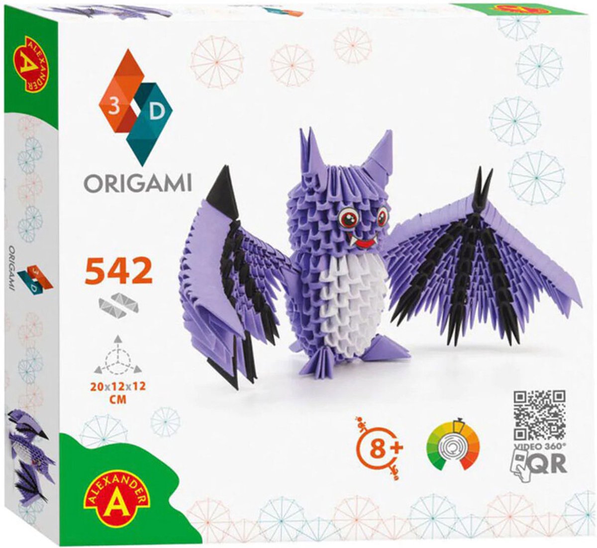 Alexander legetøj alexander - origami 3d - bat
