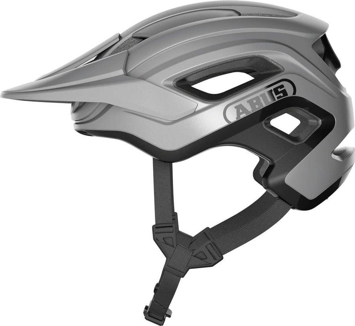 Abus fahrradhelm mtb cliffhanger 67242-ti sølv-s