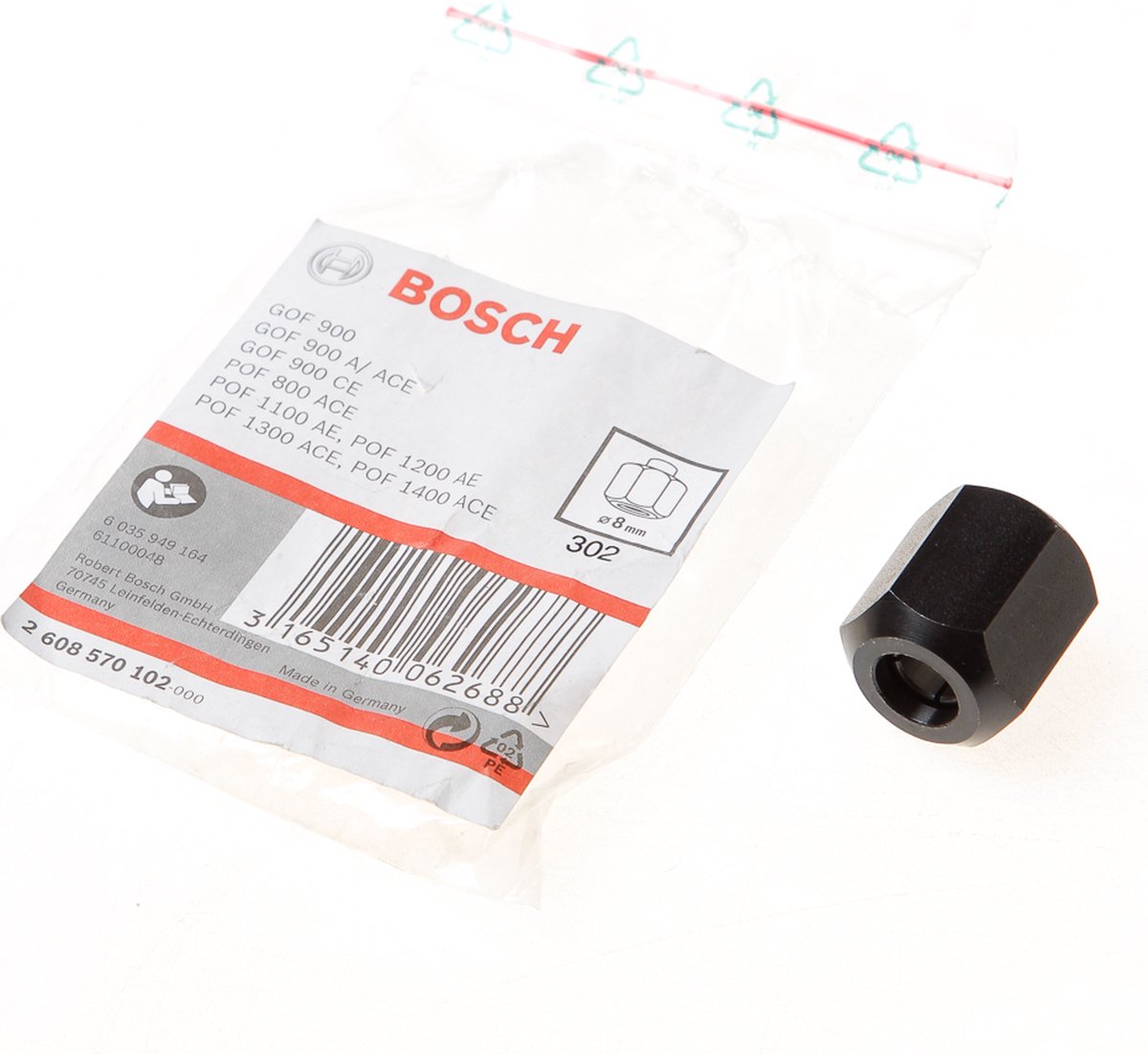 Bosch tilbehør bosch svampetænger - 8 mm