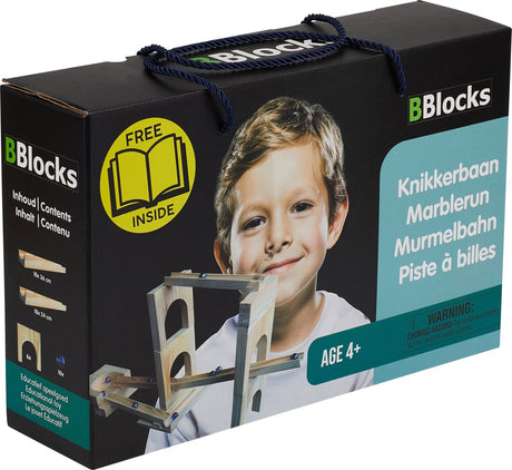 Bblocks træmarmorbane - 36 stk