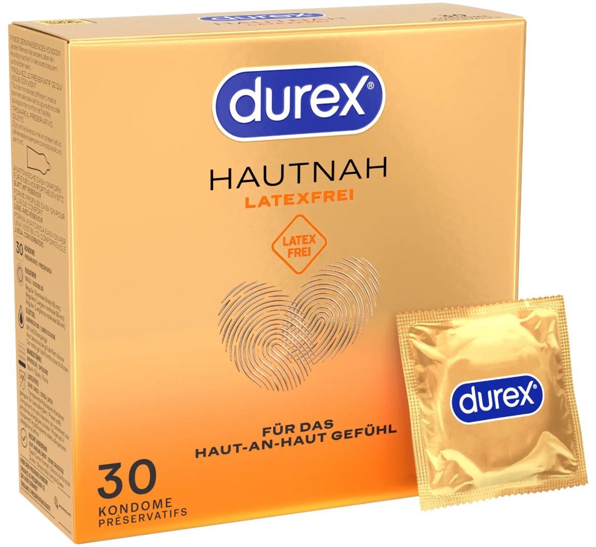 Durex - thin feel no latex kondomer xl - 30 stk
