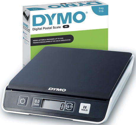 Dymo USB postvægt m5 20x20cm 2gr 5kl sluk-hold funktion