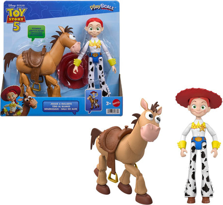 Mattel disney og pixar toy story 5 jessie og bullseye figur 18 cm 2 enheder