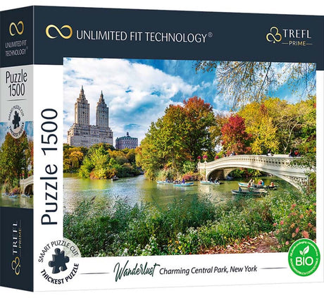 Trefl puslespil Central Park New York 1500 stykker FSC pap.