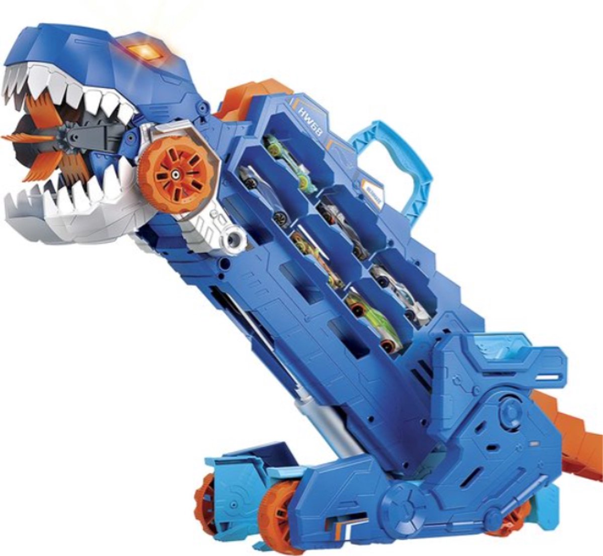 Mattel Hot Wheels City Ultimate T-Rex Transporter legesæt