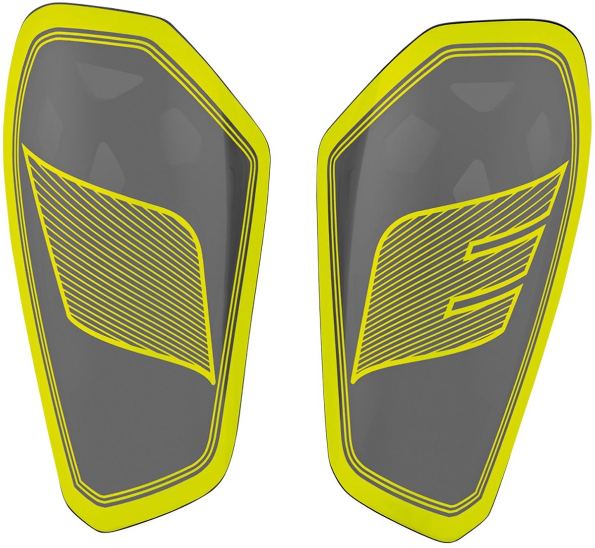 Erima flex guard skinnebensbeskytter - gul sort | størrelse: s