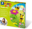 Fimo kids 8034 - ovnhærdende modeller - formlegesæt glade bier