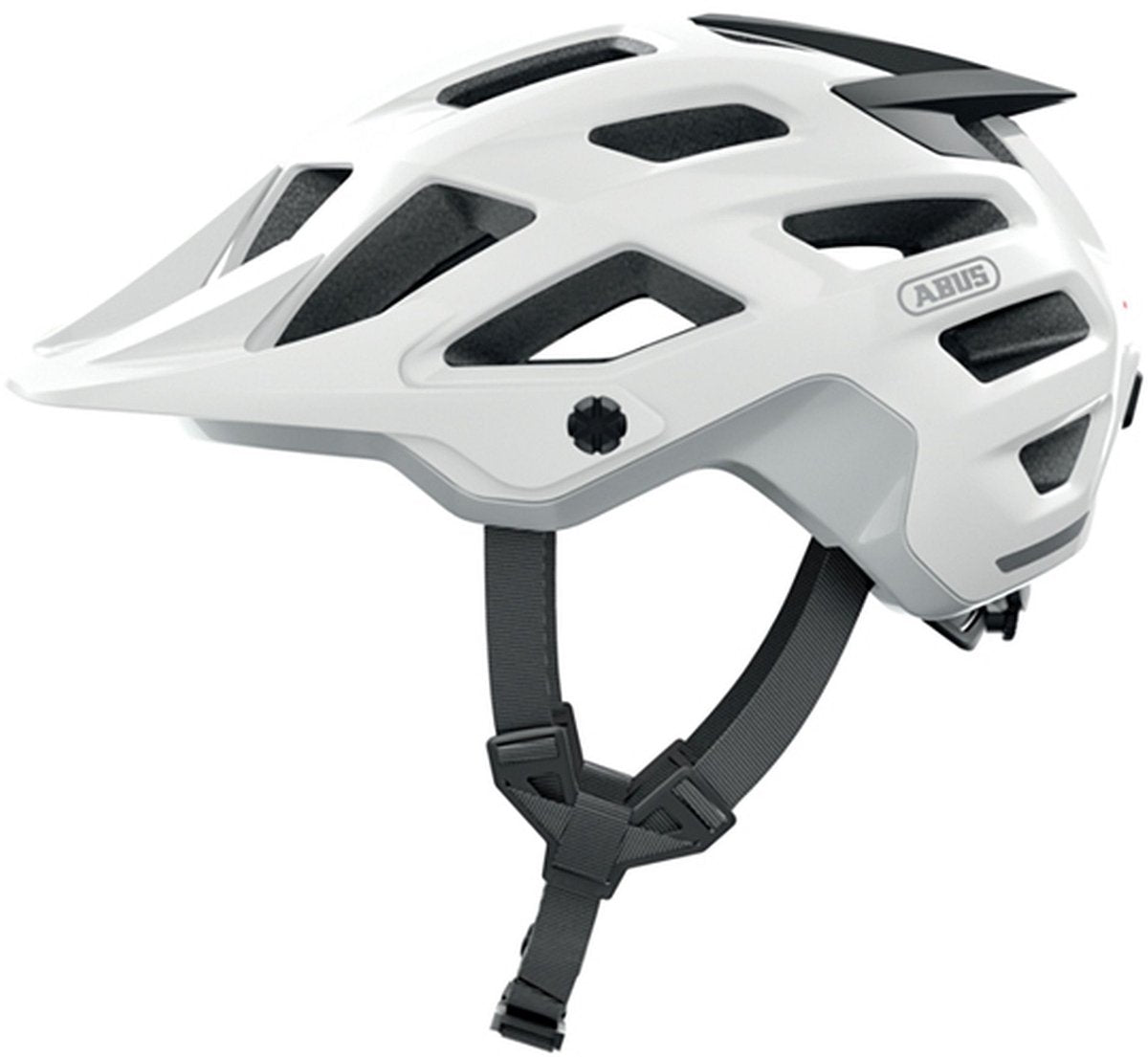 Abus hjelm MoventGold 2.0 skinnende Hvid L 57-61cm