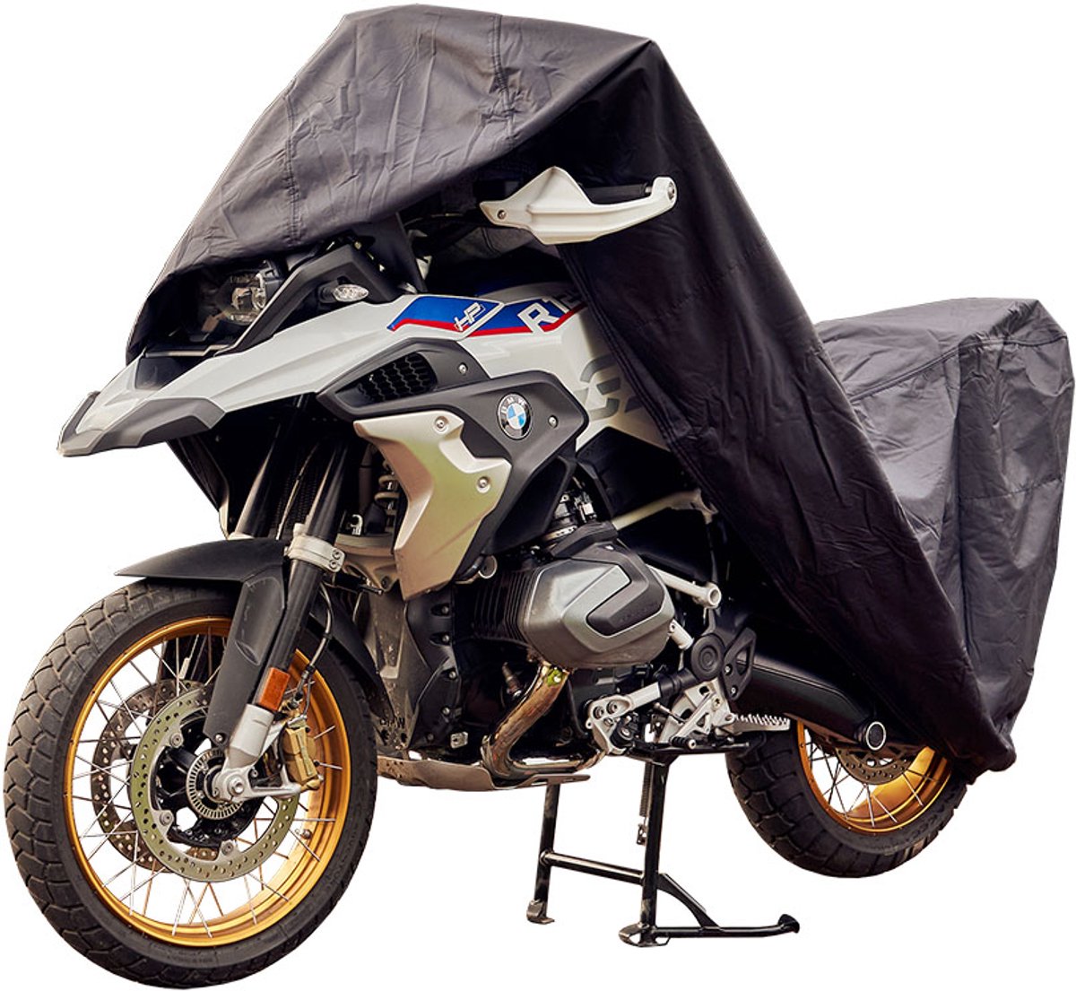 Ds covers alfa motorcykel cover udenfor - vandtæt motorcykel cover - regnvejrsbestandig - str. xxl -