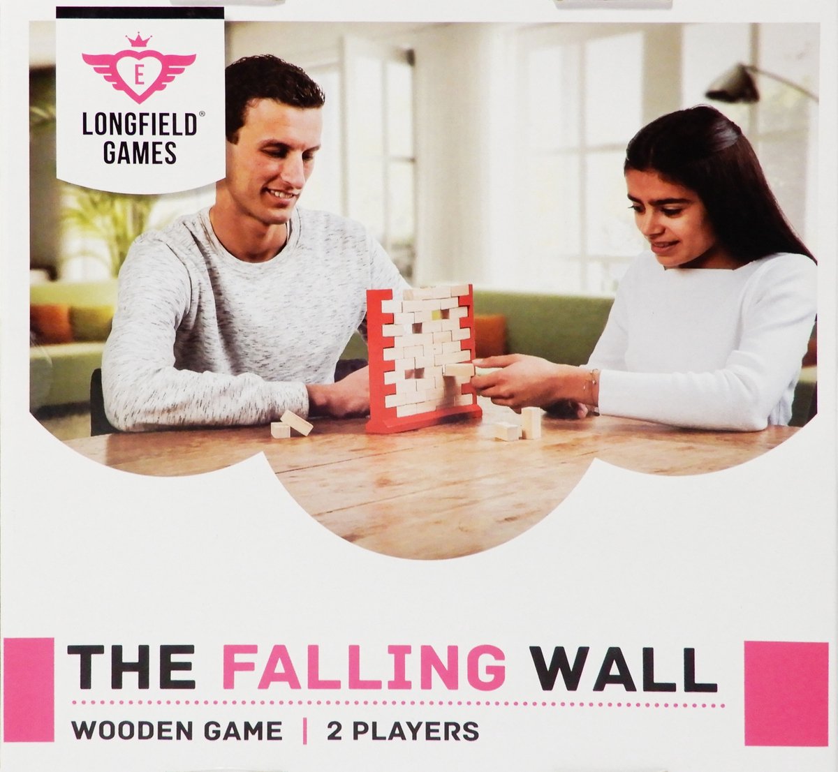 Longfield træ balancering spil faldende væg