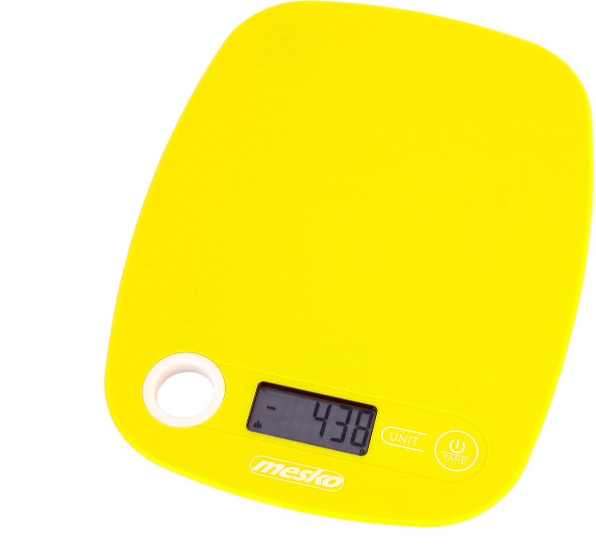 Mesko ms 3159y - køkkenvægt - gul