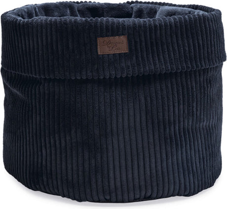 Designed by lotte kattenmand ribbed antraciet 50 x 50 x 35 cm - kat