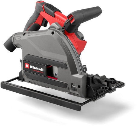 Einhell professional cordless plunge saw tp-ps 18 165 - 1200 w - 5,200 t min - ø165 - max. skæredybde ved 90° 45°: 56 42 mm - inkl. 1x savklinge (ø165x20 mm 56 t)