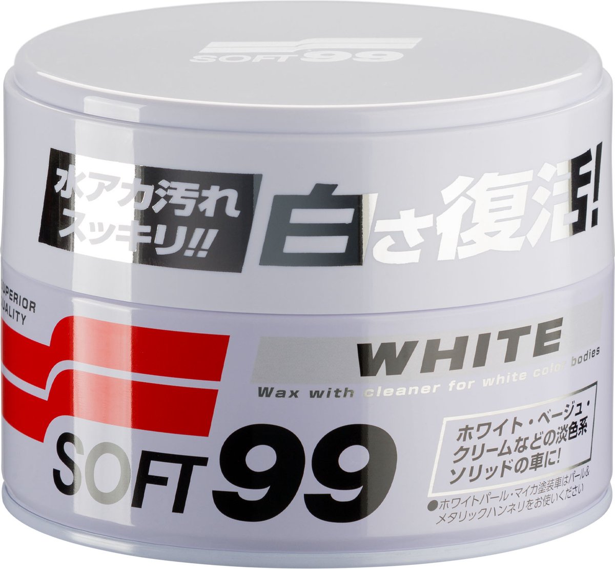Soft99 hvid blød voks 00020