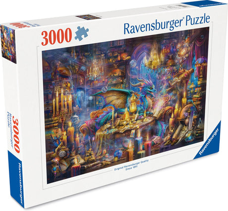 Ravensburger - fortryllet bibliotek - puslespil - 3000 brikker