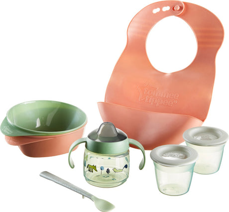 Tommee tippee - fravænningsstartsæt - mine første snacks - 4m+ - BPA-frit babyservice - børneservice