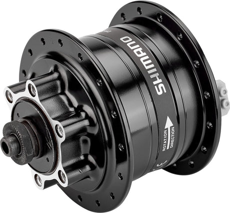 Shimano dh-3d32 navdynamo 6-bolt quick release - sort - 36 huller