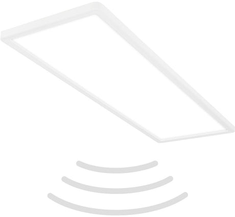 B.k.licht move - LED loftlampe - badeværelsesbelysning - IP44 - loftslampe med bevægelsesdetektor - 58 x 20 x 3 cm - hvid