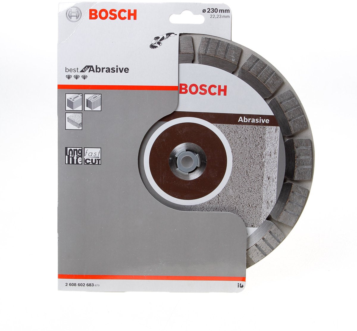 Bosch diamantskive bedste slibemiddel 230 22,23
