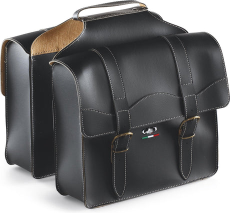 Monte grappa dobbelt taske 17l bauletto sort