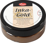 Creativ Company Inka -Gold Glosswax - Brown Gold, 50 ml