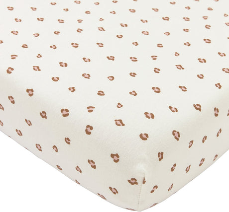 Meyco baby mini panter lagnet juniorseng - blød pink - 70x140 150cm