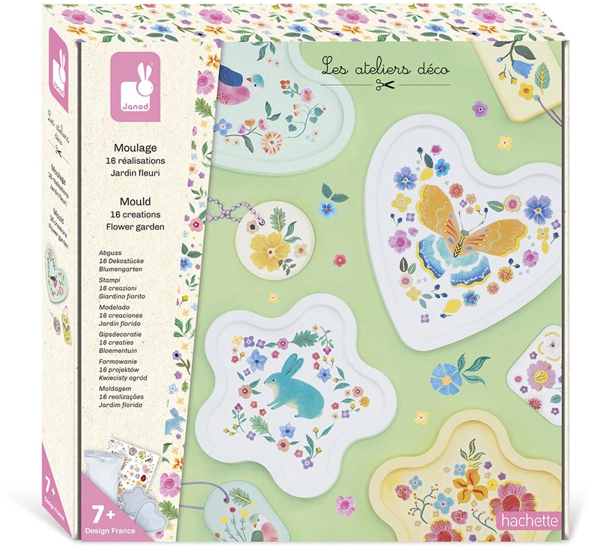 Janod - les ateliers déco - støbning af gips - blomsterhaven
